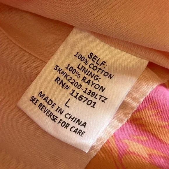 Karlie Floral Poplin Puff Sleeve Tie Back Corset Off Shoulder Crop Top Size L - Picture 9 of 11